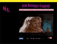 Tablet Screenshot of kimbasinger.it